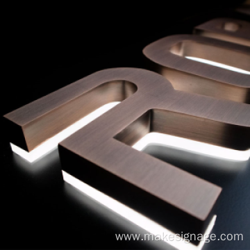 Plating Backlit LED Channel Letter